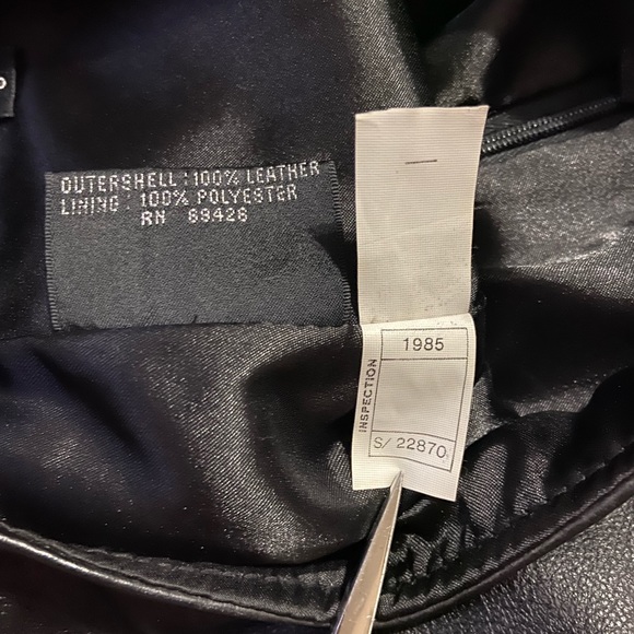 Vintage Wilson Leather Above The Knee Skirt - Picture 5 of 7